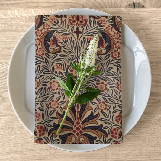 William-Morris-&-Co-Table-Napkins-Pomegranate-Collection-1
