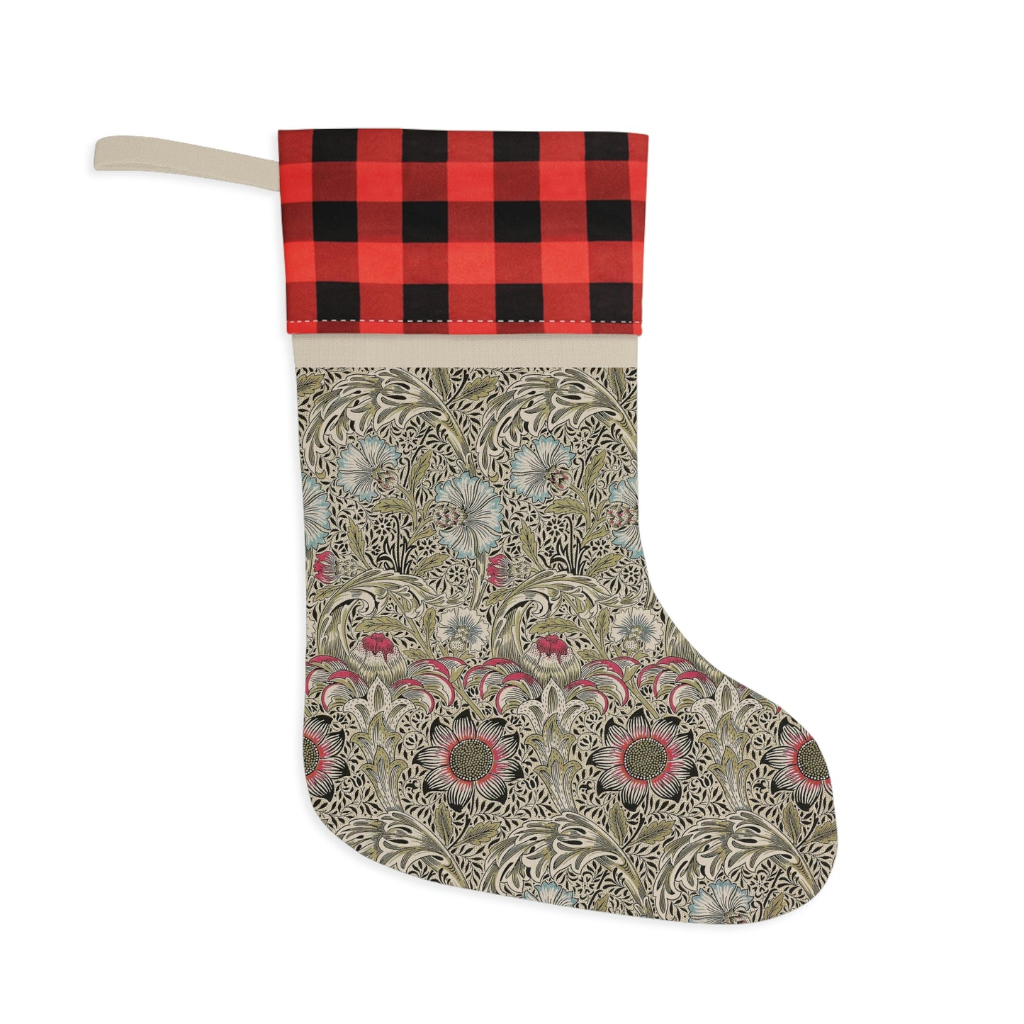 Christmas Stocking inspired by William Morris - Corncockle Collection