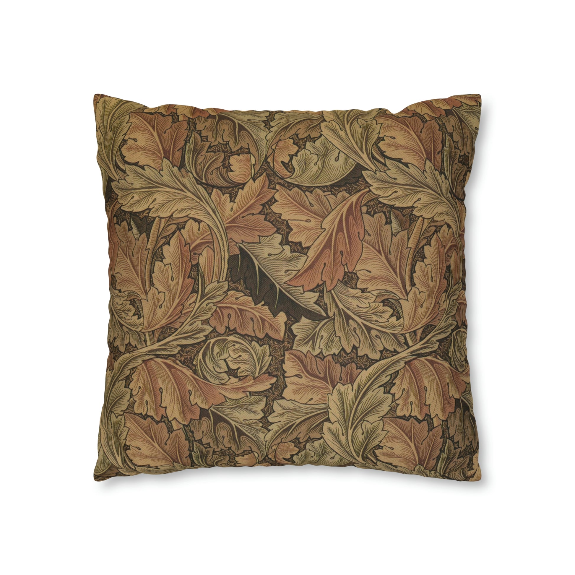 william-morris-co-spun-poly-cushion-cover-acanthus-collection-brown-17