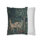 William Morris & Co Spun Poly Cushion Cover - Green Forest Collection (Dear)