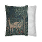 Spun Poly Cushion Cover inspired by William Morris - Greenery Collection (Dear)