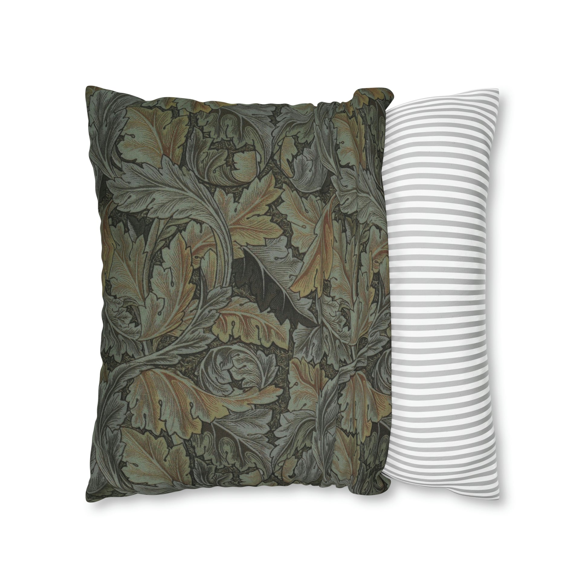william-morris-co-spun-poly-cushion-cover-acanthus-collection-grey-25