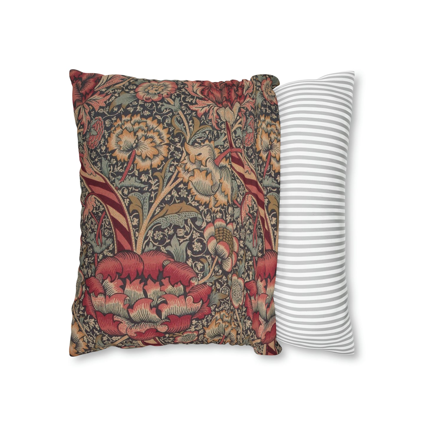 Spun Poly Cushion Cover inspired by William Morris - Wandle Collection