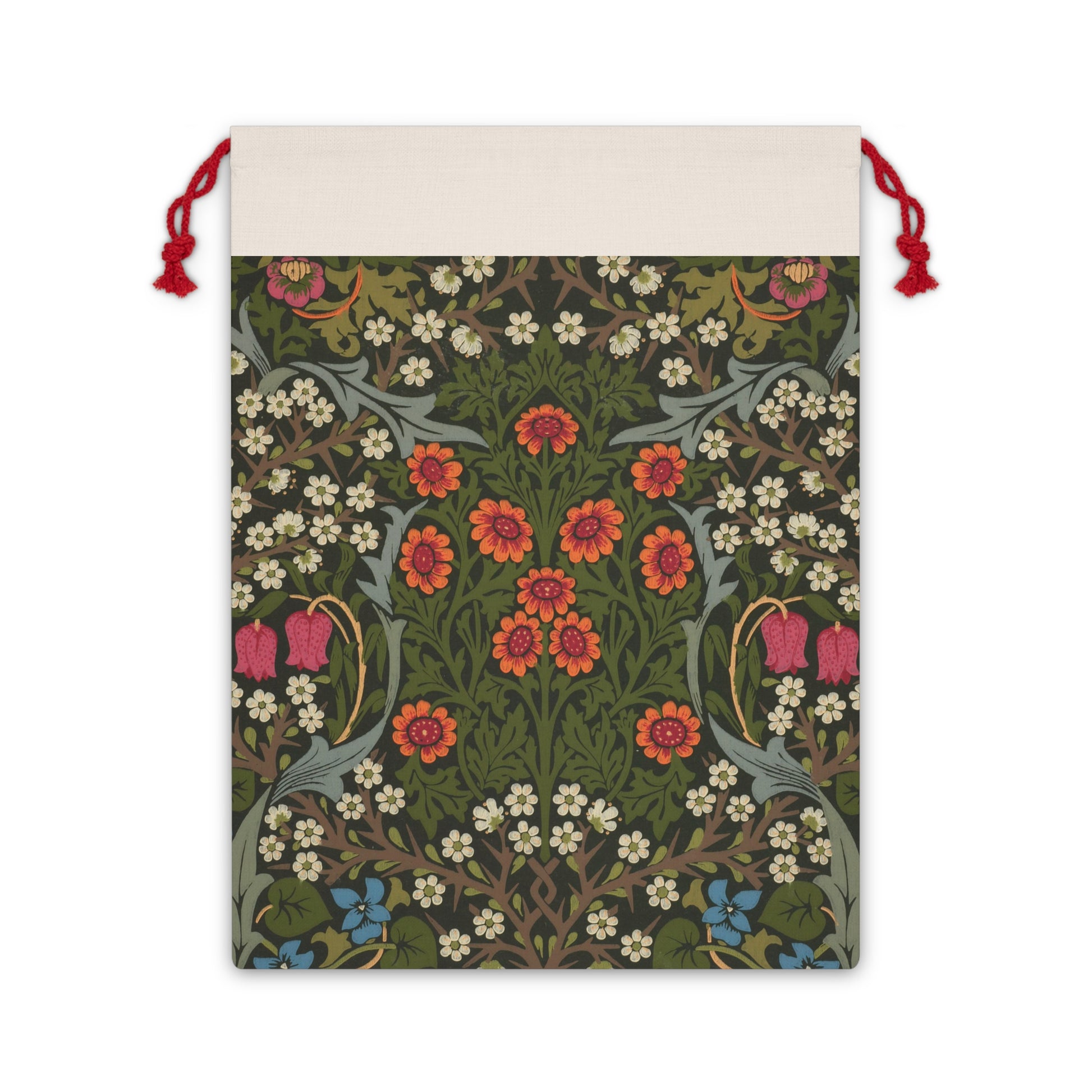 william-morris-co-christmas-linen-drawstring-bag-blackthorn-collection-2