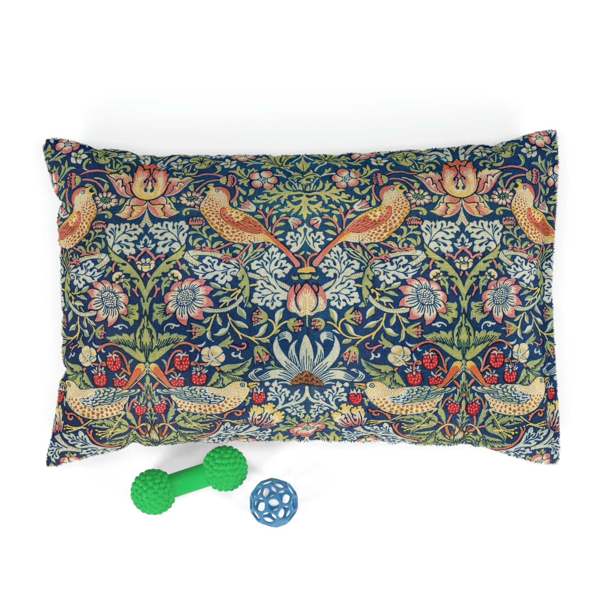 William-Morris-&-Co-Pet-Bed-Strawberry-Thief-Collection-3