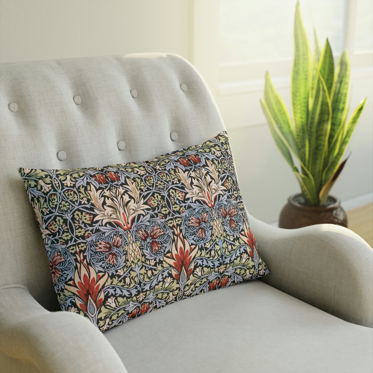 William-Morris-and-Co-Cushion-and-Cushion-Cover-Snakeshead-Collection-14
