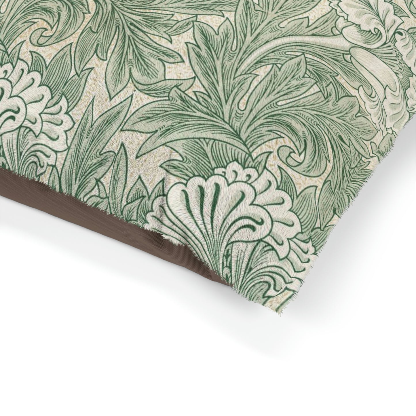 William-Morris-&-Co-Pet-Bed-Green-Tulip-Collection-2