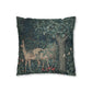 William Morris & Co Spun Poly Cushion Cover - Green Forest Collection (Dear)