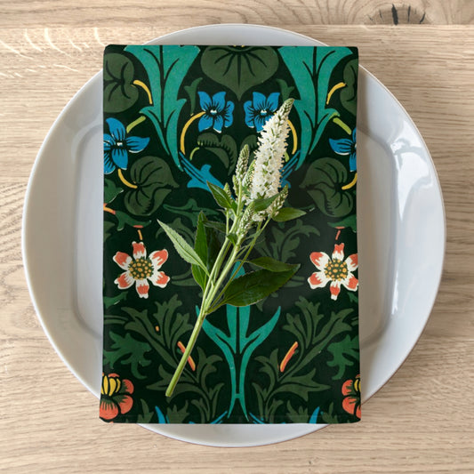 William Morris & Co Table Napkins - Tulip Collection