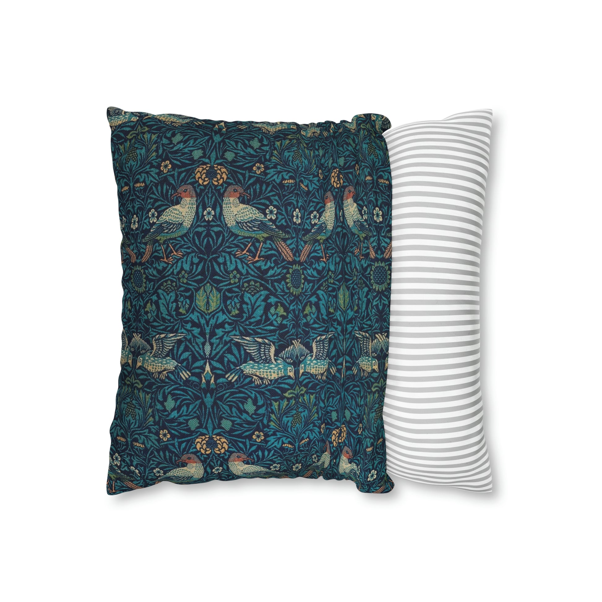 william-morris-co-spun-poly-cushion-cover-bluebird-collection-9