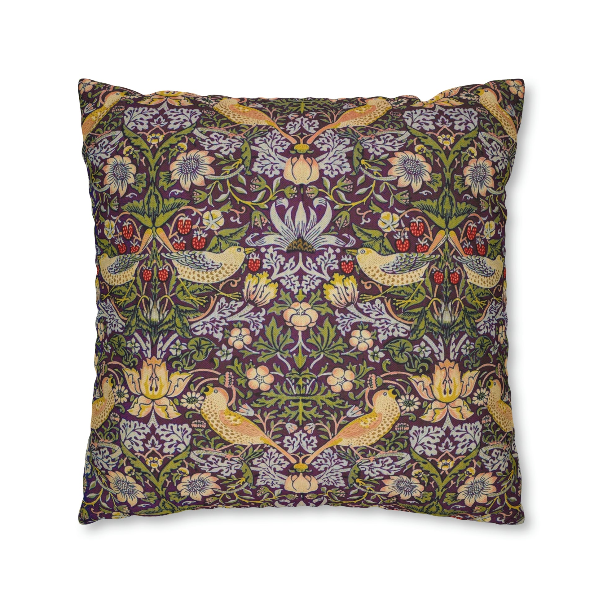 william-morris-co-spun-poly-cushion-cover-strawberry-thief-collection-damson-4