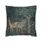 William Morris & Co Spun Poly Cushion Cover - Green Forest Collection (Dear)