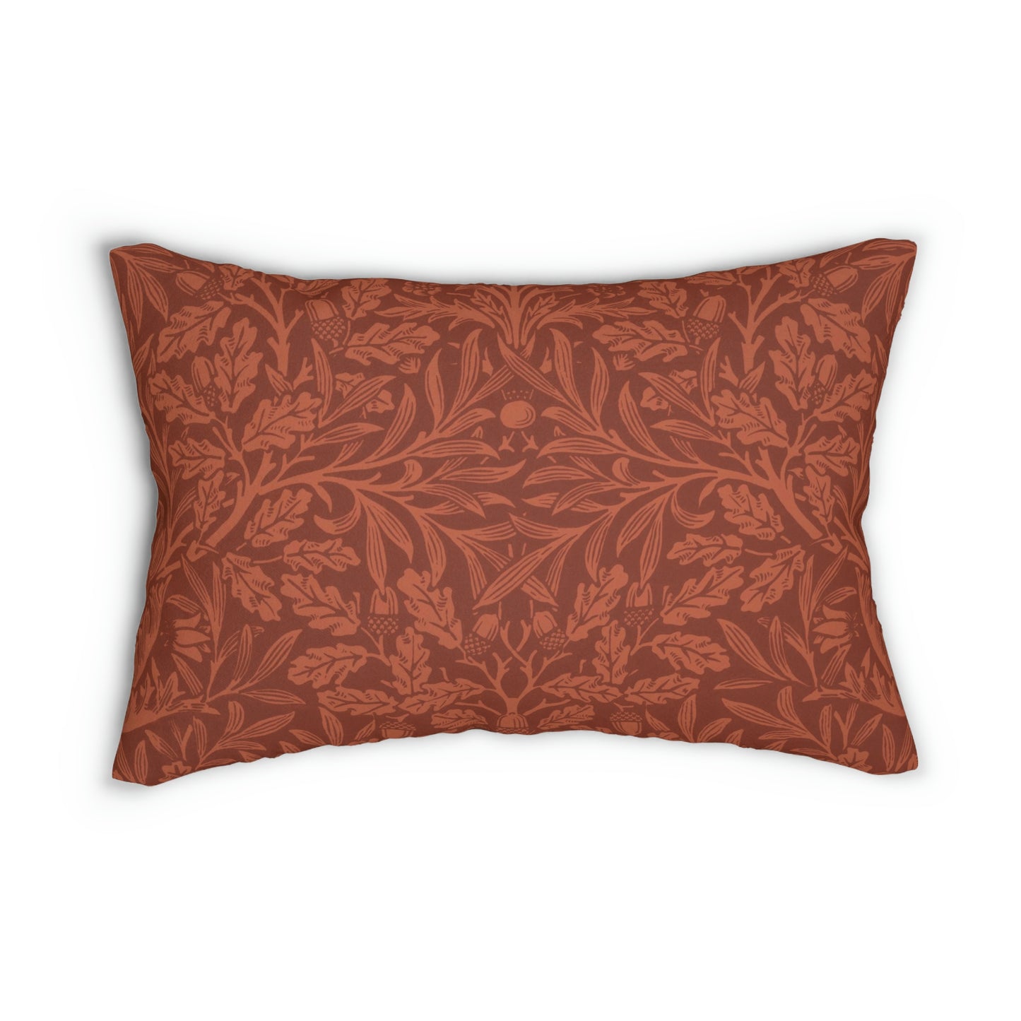 william-morris-co-lumbar-cushion-acorn-and-oak-leaves-collection-rust-1