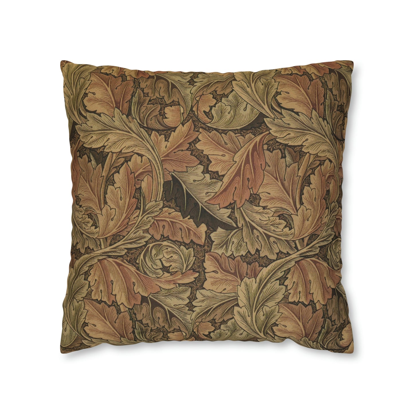 william-morris-co-spun-poly-cushion-cover-acanthus-collection-brown-22