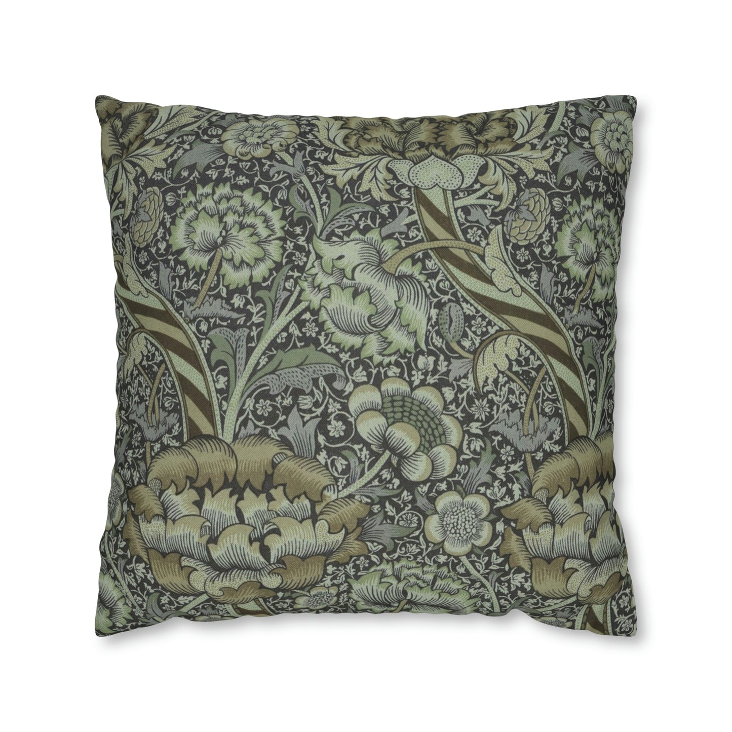 william-morris-co-spun-poly-cushion-cover-wandle-collection-grey-2