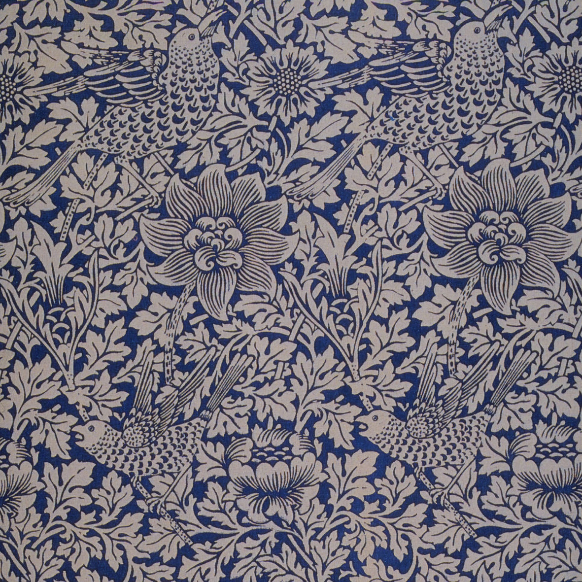 William Morris & Co Face Cloth - Bird and Anemone Collection-5