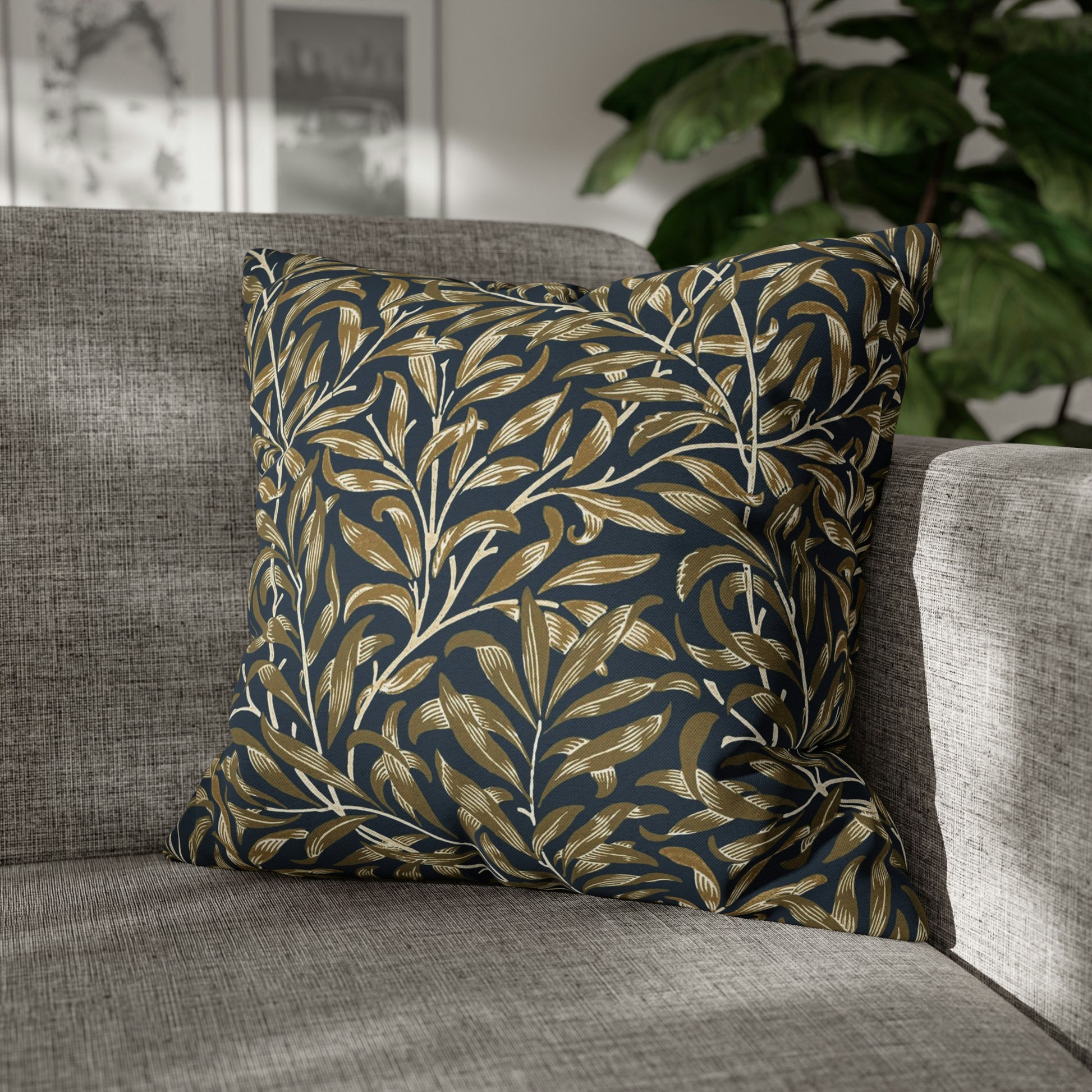 william-morris-co-spun-poly-cushion-cover-willow-bough-collection-black-6