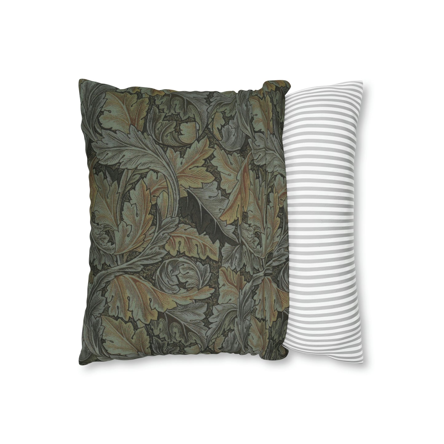 william-morris-co-spun-poly-cushion-cover-acanthus-collection-grey-11