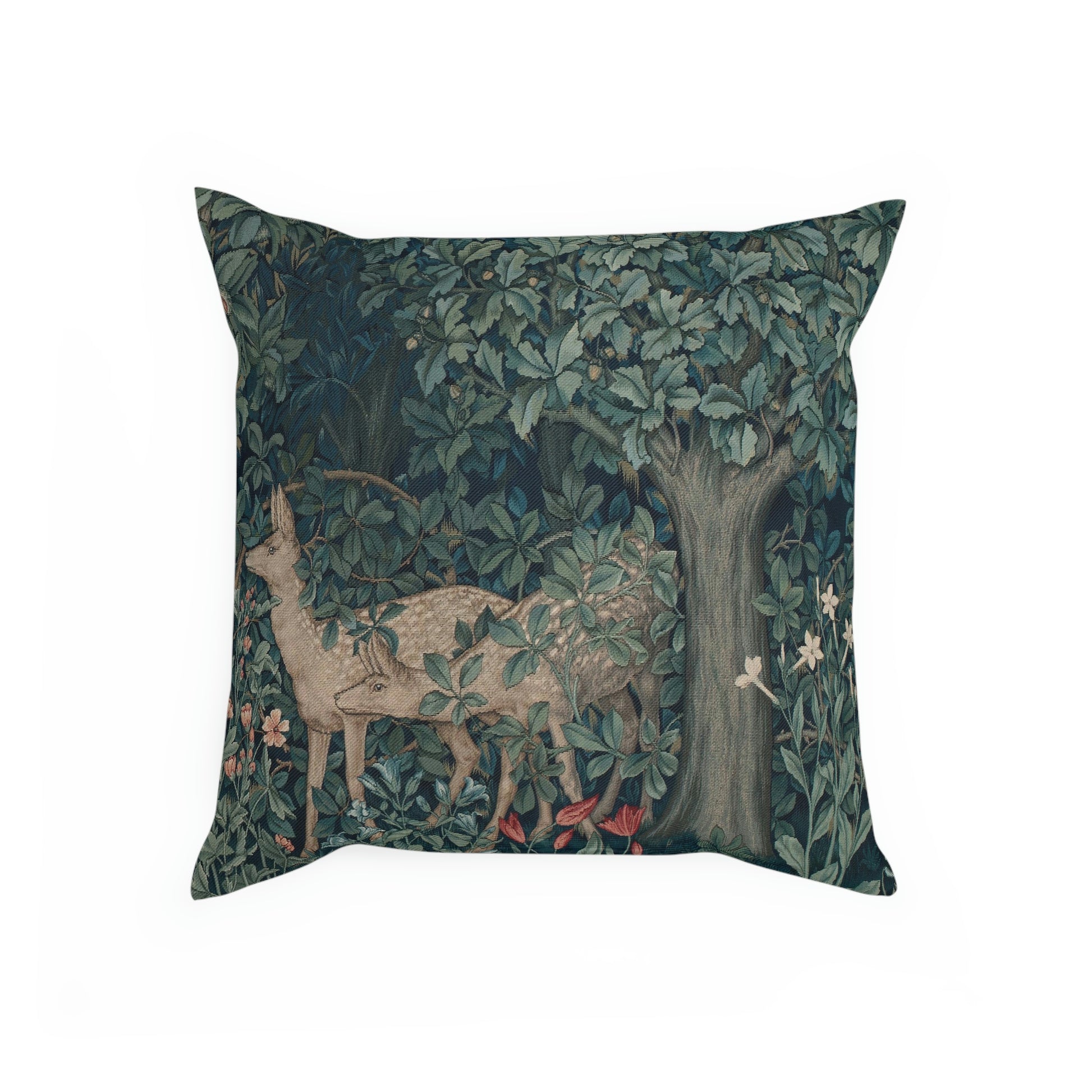 William-Morris-and-Co-Cushion-and-Cushion-Cover-Dear-by-John-Henry-Dearle-Green-Forest-Collection-7
