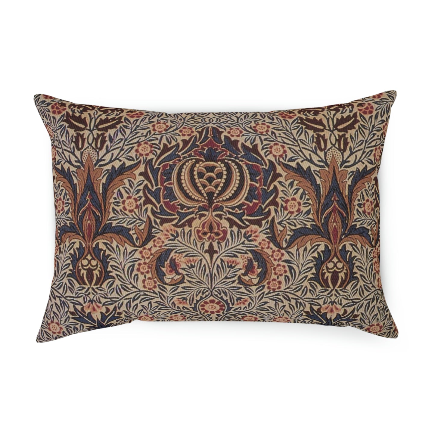 William Morris & Co Cotton Drill Cushion and Cover - Pomegranate Collection