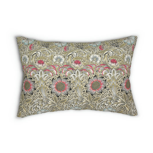 William-Morris-&-Co-Spun-Poly-Lumbar-Cushion-and-Cushion-Cover-Corncockle-Collection-1
