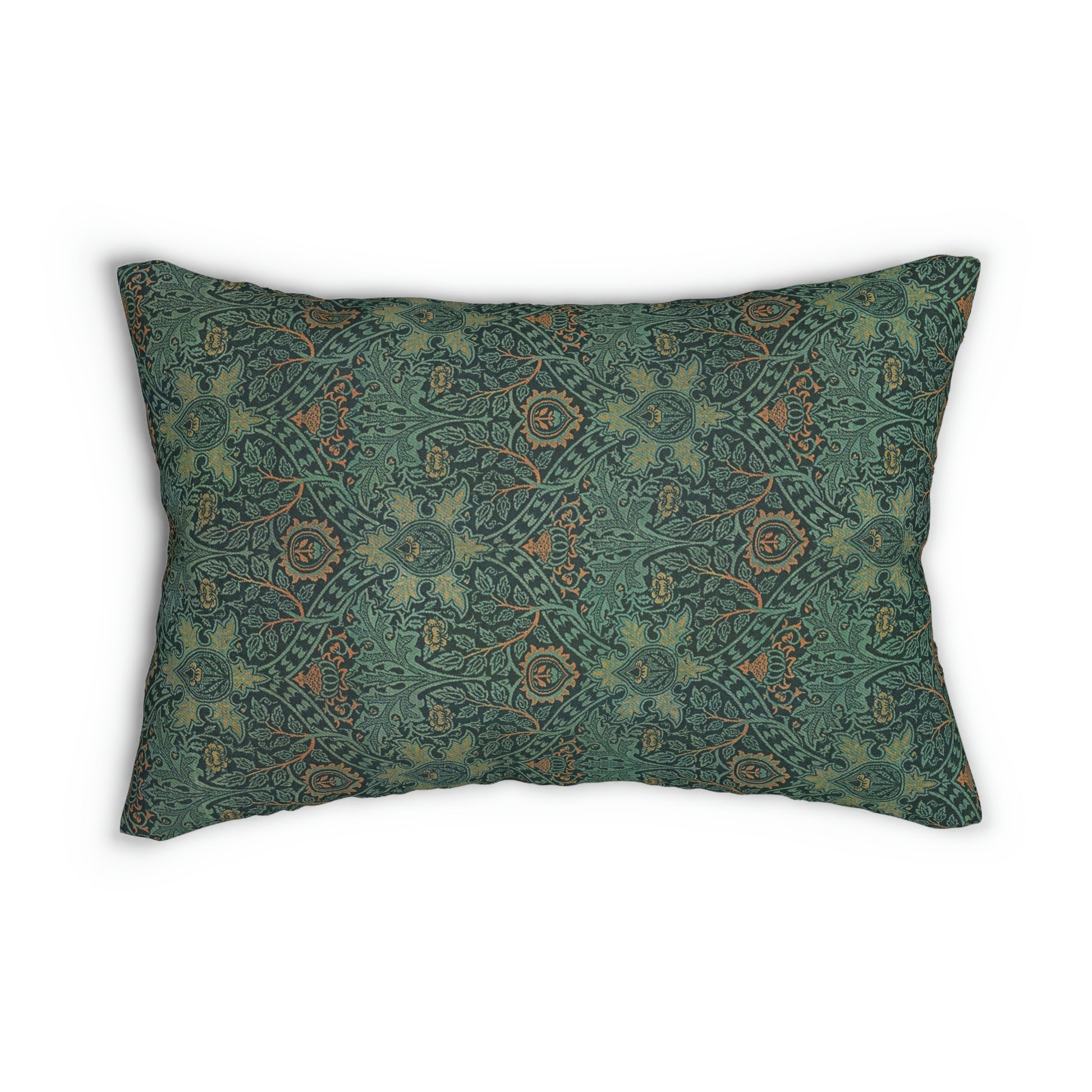 William Morris-&-Co-Spun-Poly-Lumbar-Cushion-and-Cushion-Cover-Ispahan-Collection-1