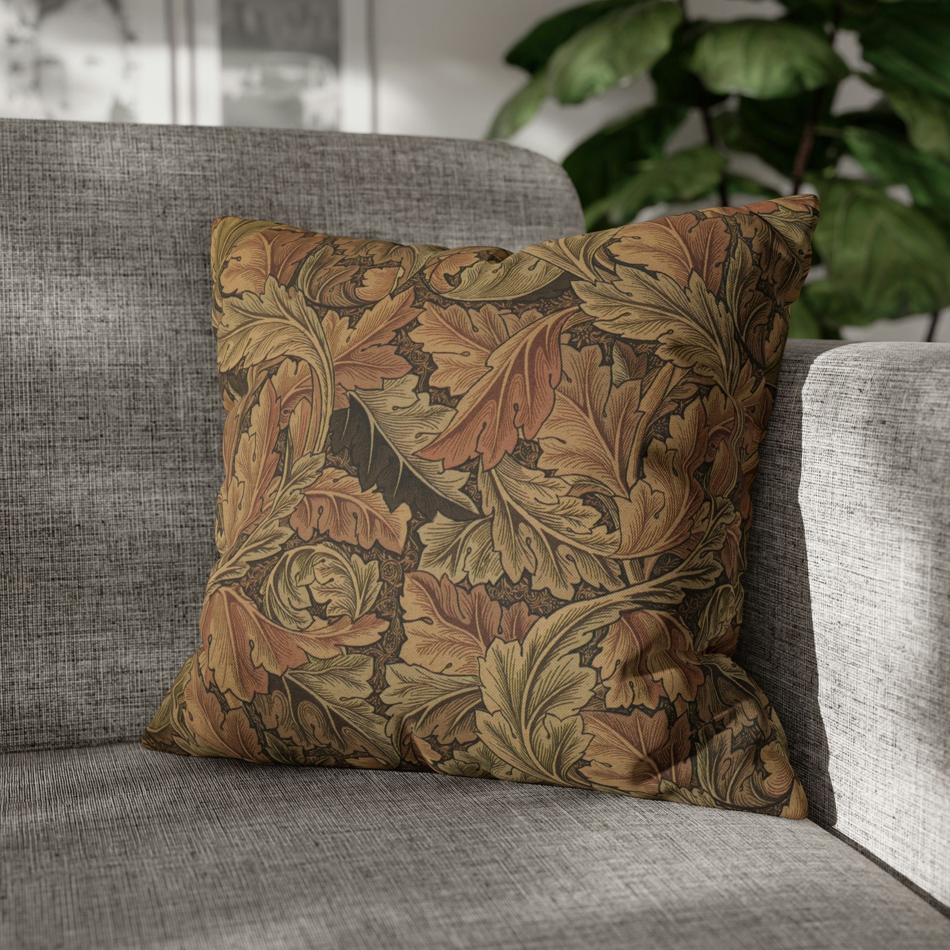 william-morris-co-spun-poly-cushion-cover-acanthus-collection-brown-27