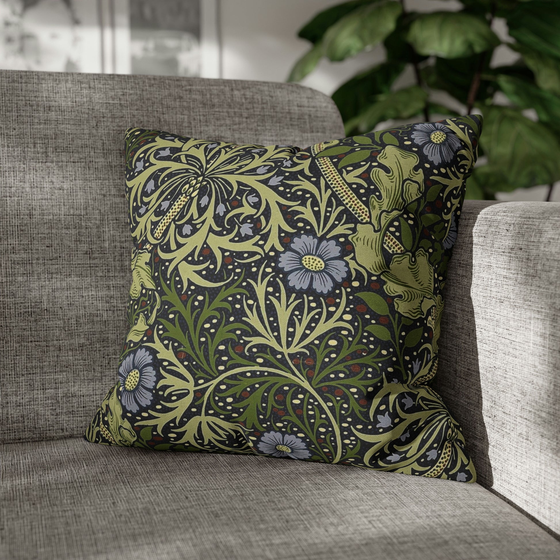 william-morris-co-spun-poly-cushion-cover-seaweed-collection-green-27