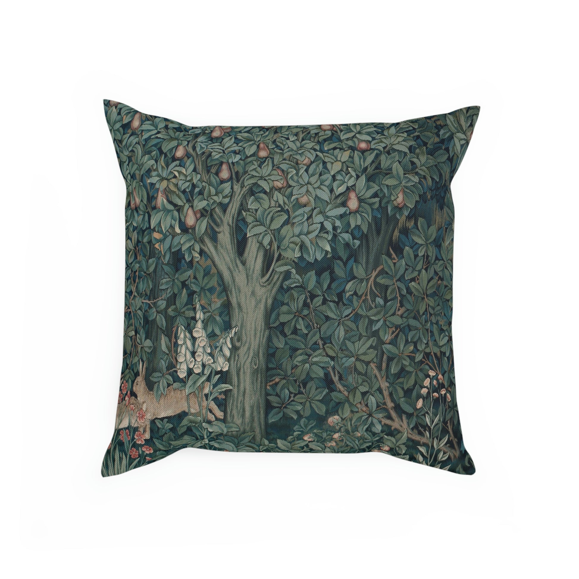 Rabbit-Cushion-and-Cushion-Cover-by-John-Henry-Dearle-Green-Forest-Collection-7