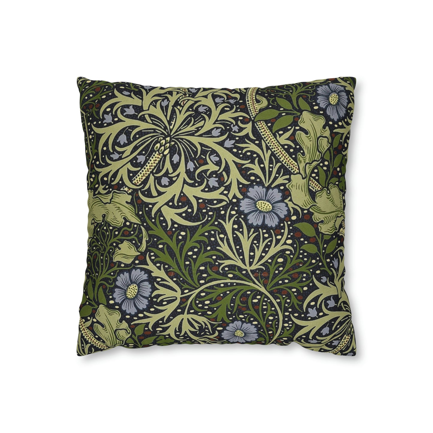 william-morris-co-spun-poly-cushion-cover-seaweed-collection-green-8