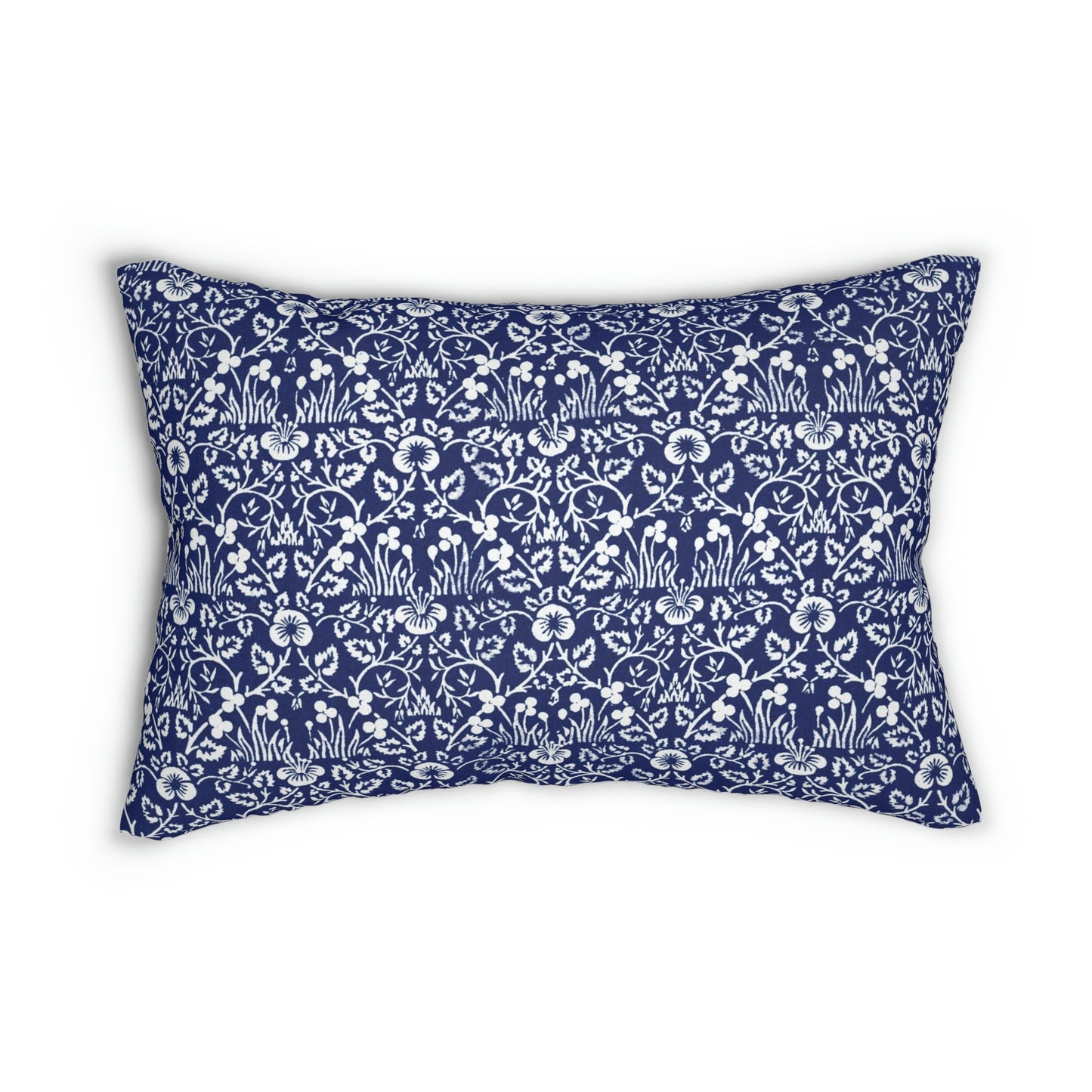 Lumbar Cushion inspired by William Morris - Eyebright Collection