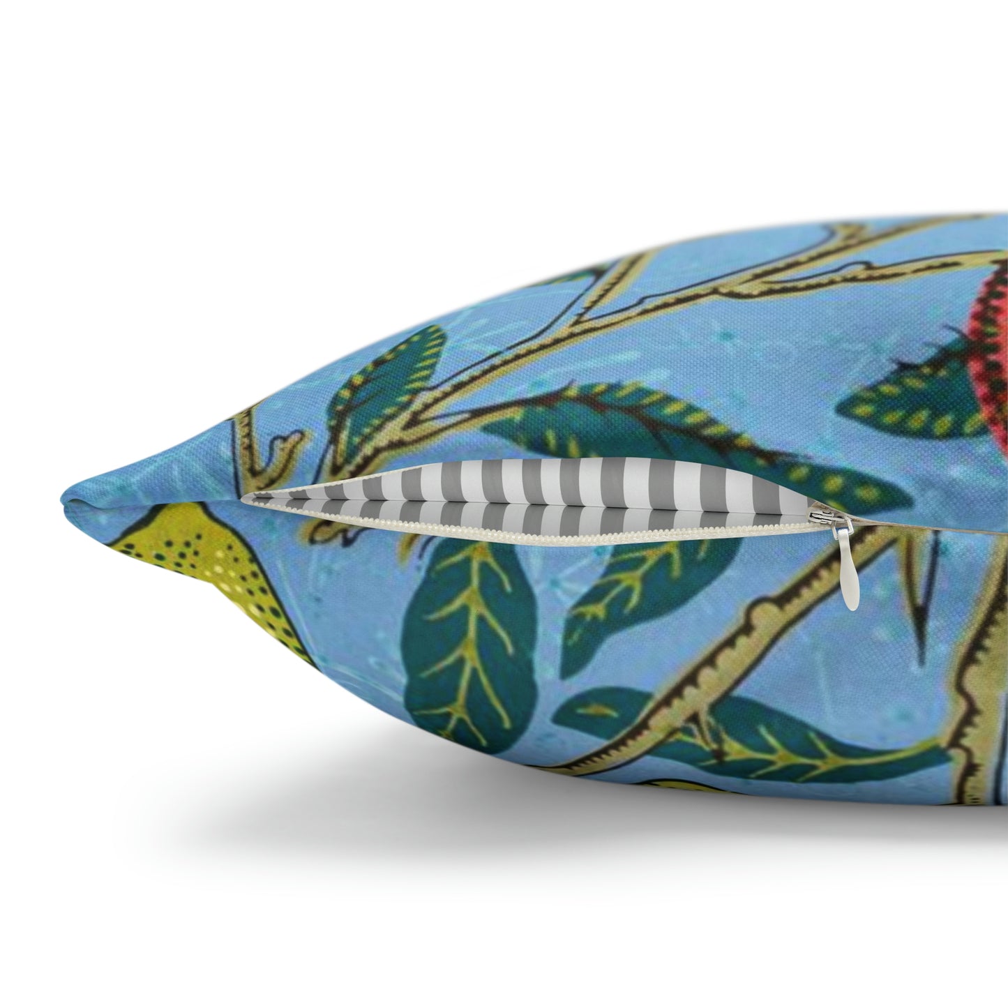 Cushion Cover inspired by William Morris - Four Fruits Collection (Sky)
