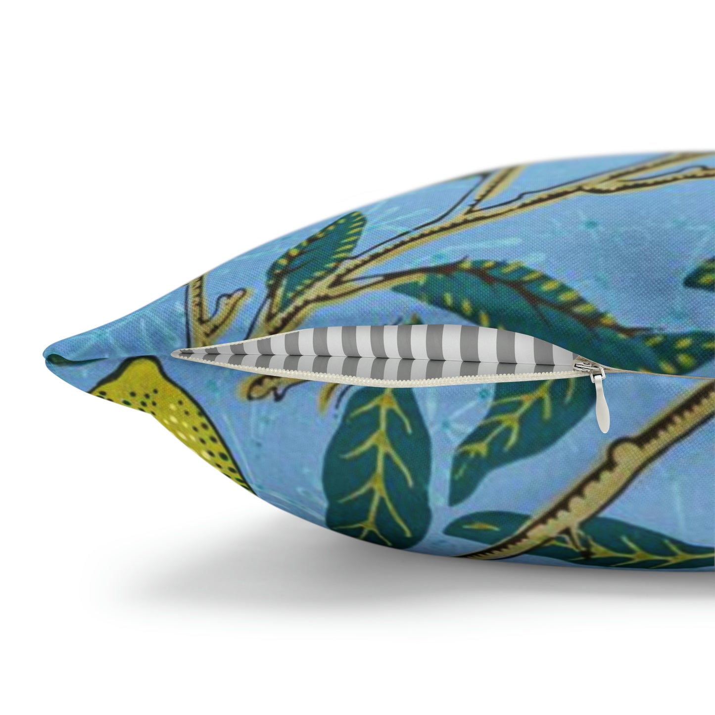 Cushion Cover inspired by William Morris - Four Fruits Collection (Sky)