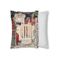 Cushion Cover originally created by John Henry Dearle for William Morris & Co based on a tapestry called Holy Grail Collection (King)