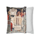 Cushion Cover originally created by John Henry Dearle for William Morris & Co based on a tapestry called Holy Grail Collection (King)