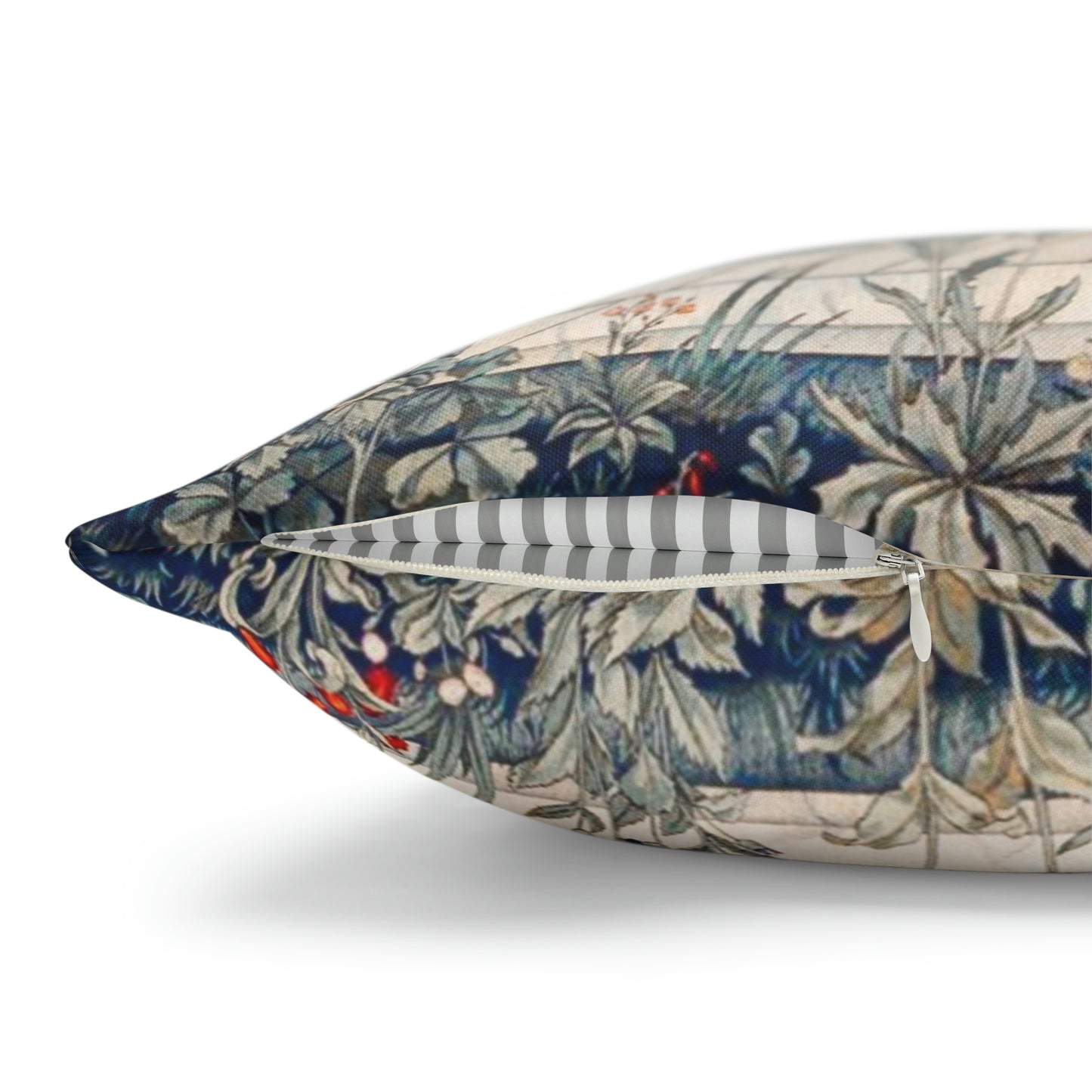 Cushion Cover originally created by John Henry Dearle for William Morris & Co based on a tapestry called Holy Grail Collection (King)