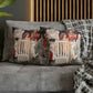 Cushion Cover originally created by John Henry Dearle for William Morris & Co based on a tapestry called Holy Grail Collection (King)