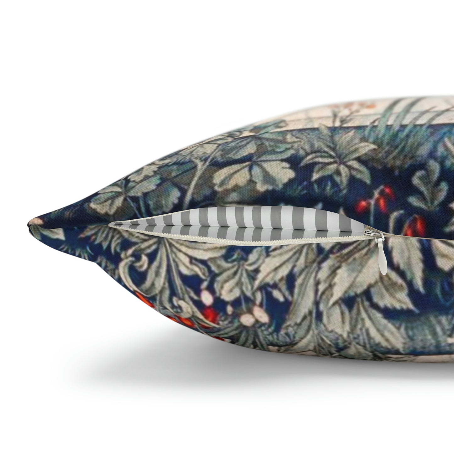 Cushion Cover originally created by John Henry Dearle for William Morris & Co based on a tapestry called Holy Grail Collection (King)