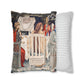 Cushion Cover originally created by John Henry Dearle for William Morris & Co based on a tapestry called Holy Grail Collection (King)