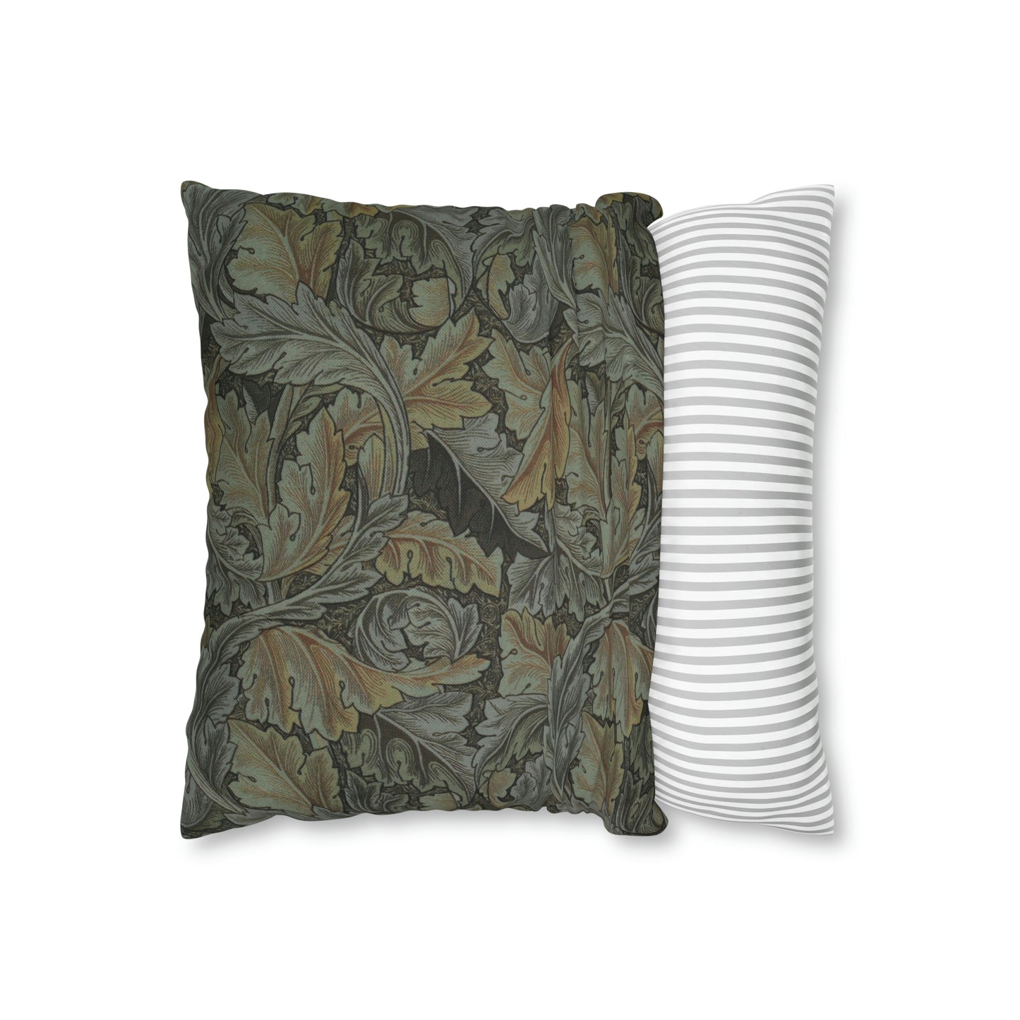 Cushion Cover inspired by William Morris - Acanthus Collection (Grey)