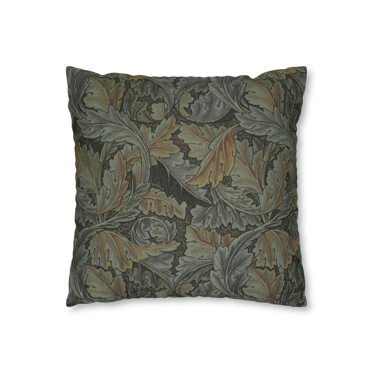 Cushion Cover inspired by William Morris - Acanthus Collection (Grey)