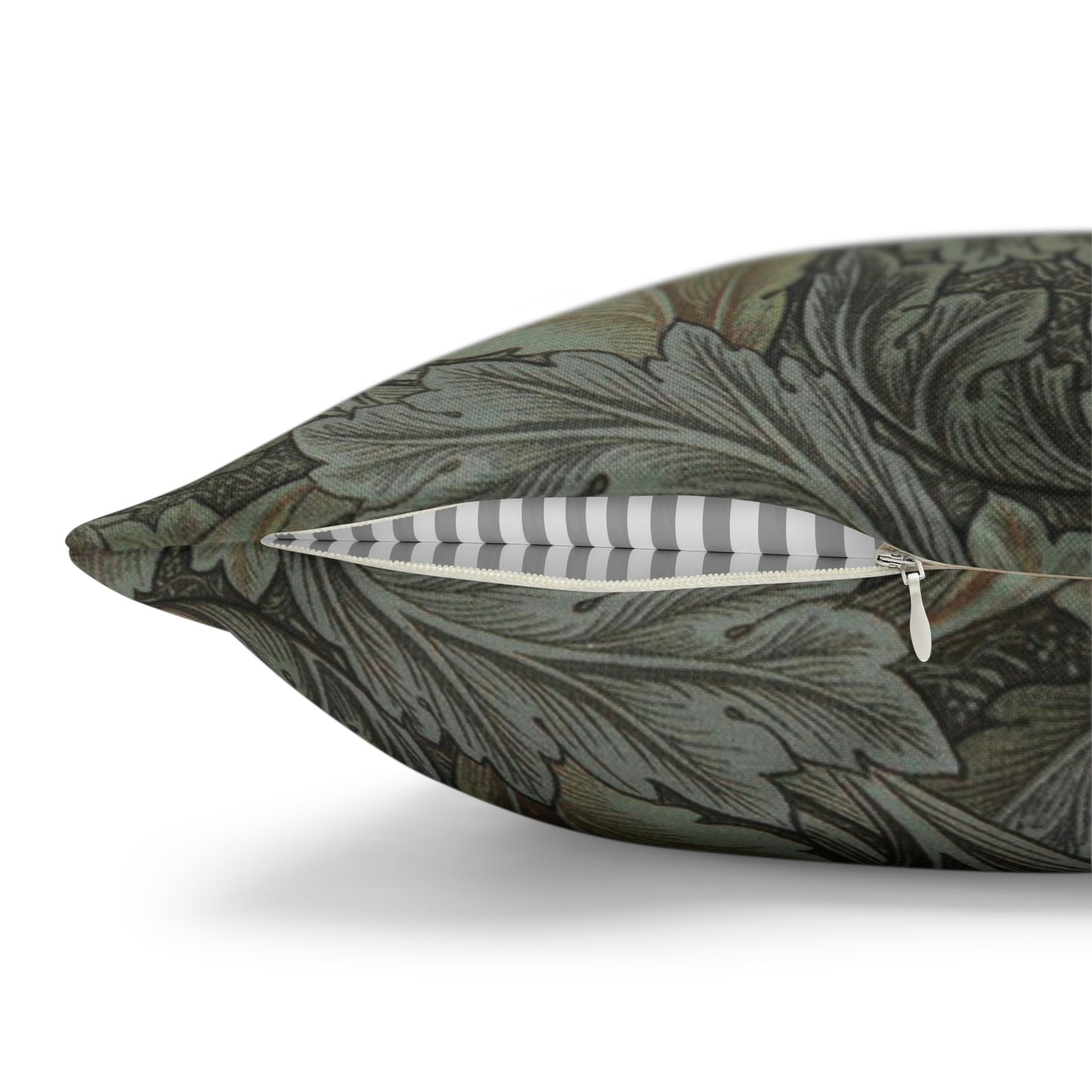 Cushion Cover inspired by William Morris - Acanthus Collection (Grey)
