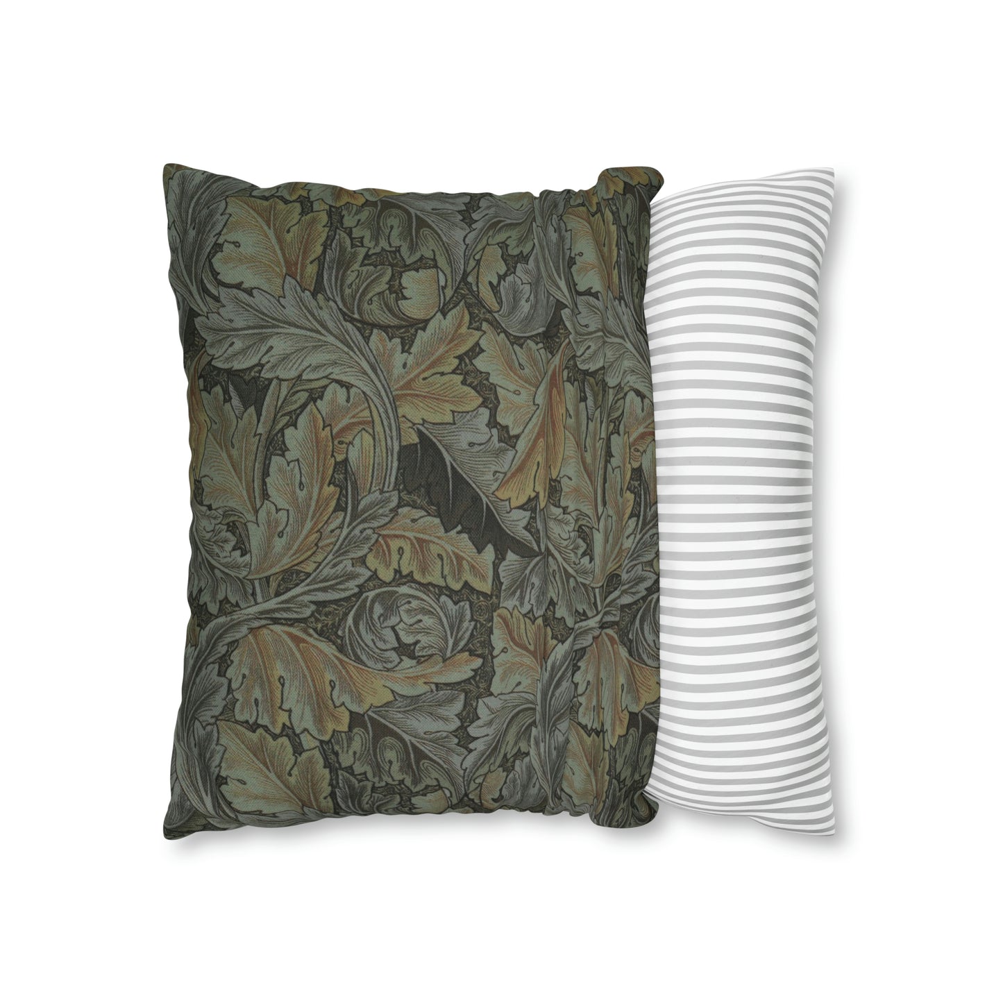 Cushion Cover inspired by William Morris - Acanthus Collection (Grey)