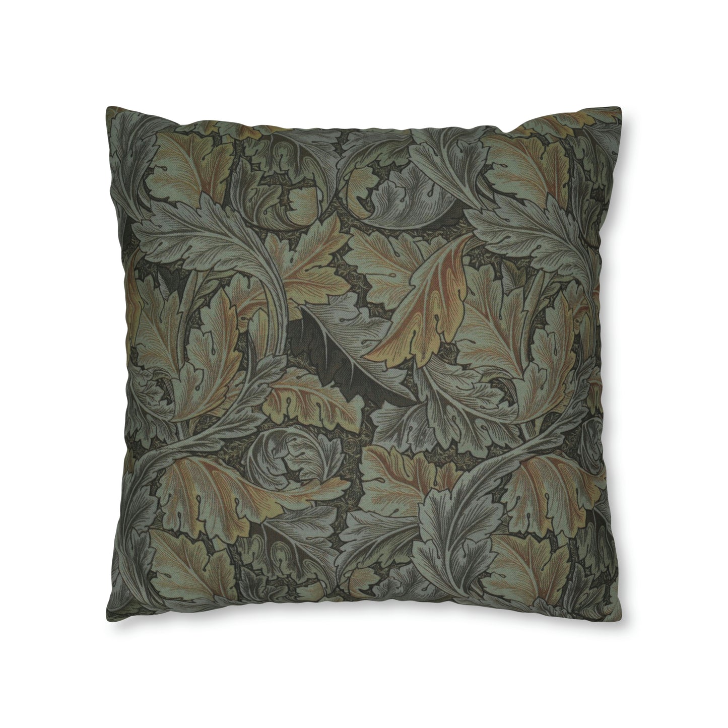 Cushion Cover inspired by William Morris - Acanthus Collection (Grey)