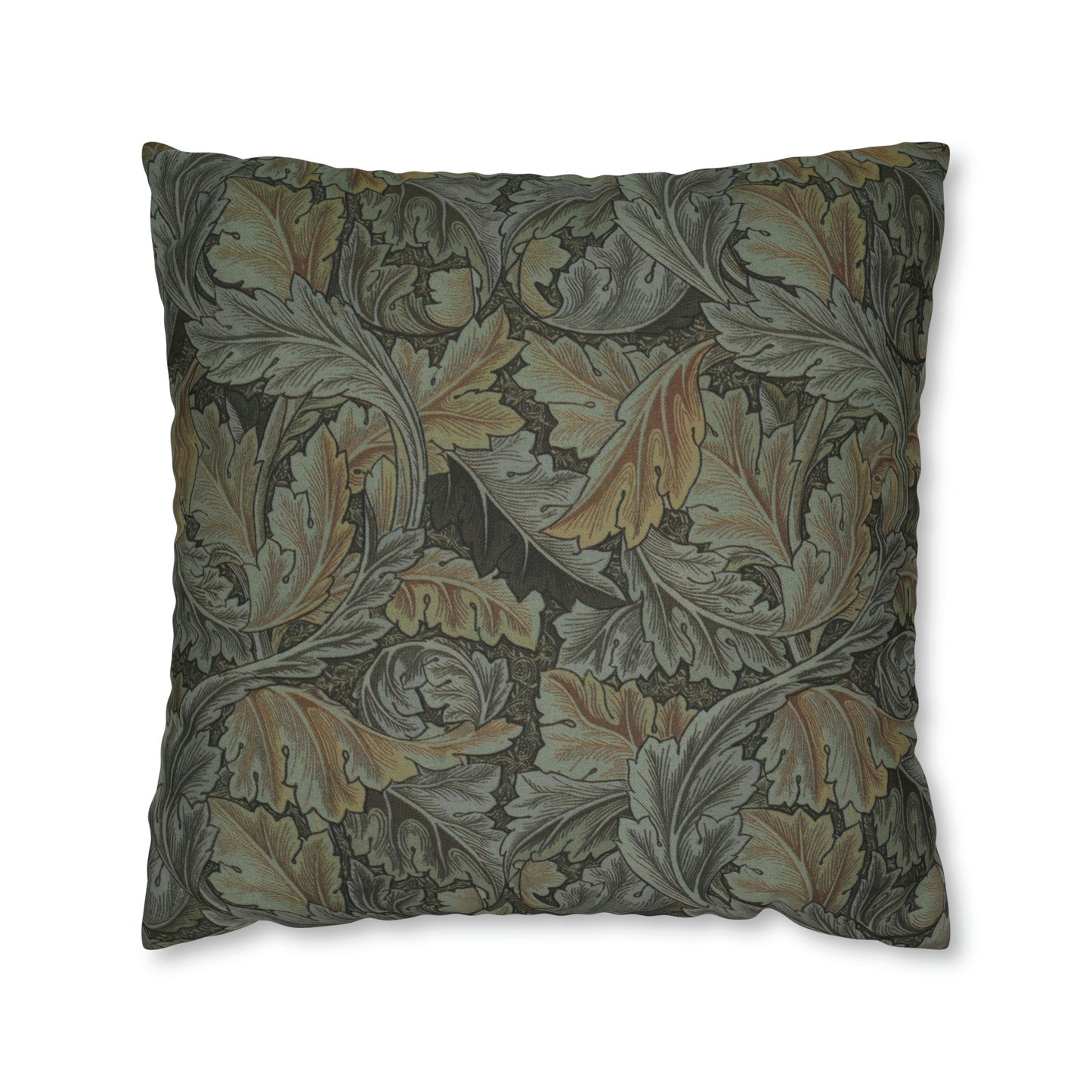 Cushion Cover inspired by William Morris - Acanthus Collection (Grey)
