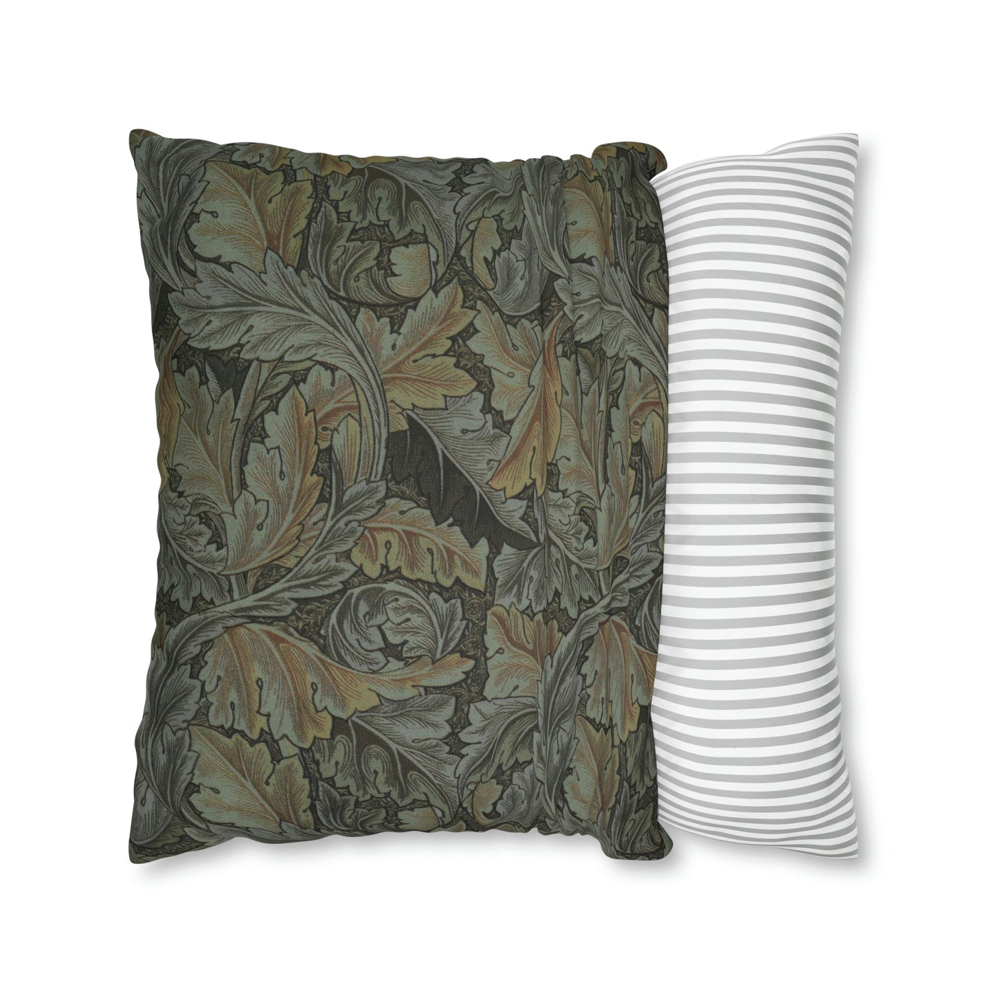 Cushion Cover inspired by William Morris - Acanthus Collection (Grey)