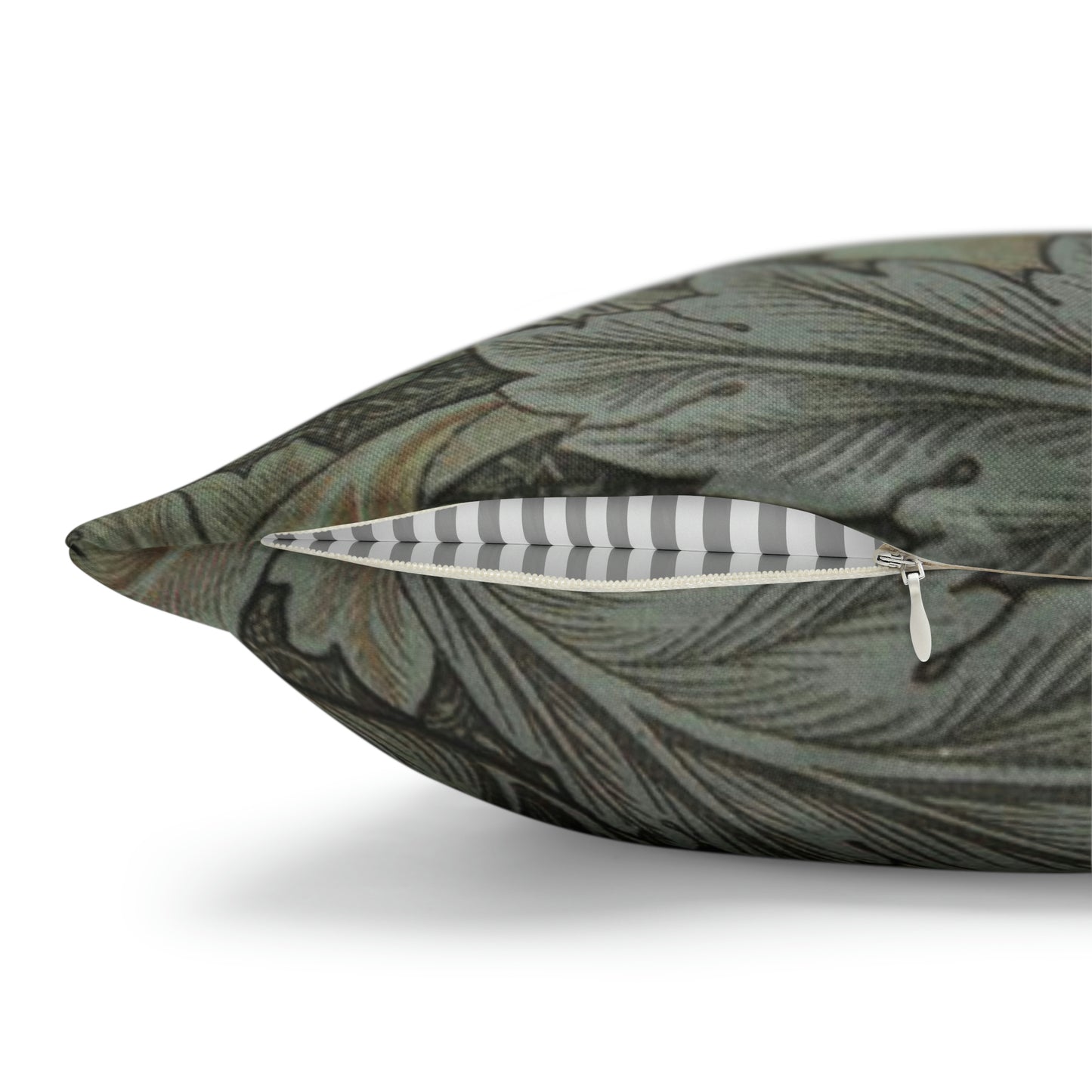 Cushion Cover inspired by William Morris - Acanthus Collection (Grey)