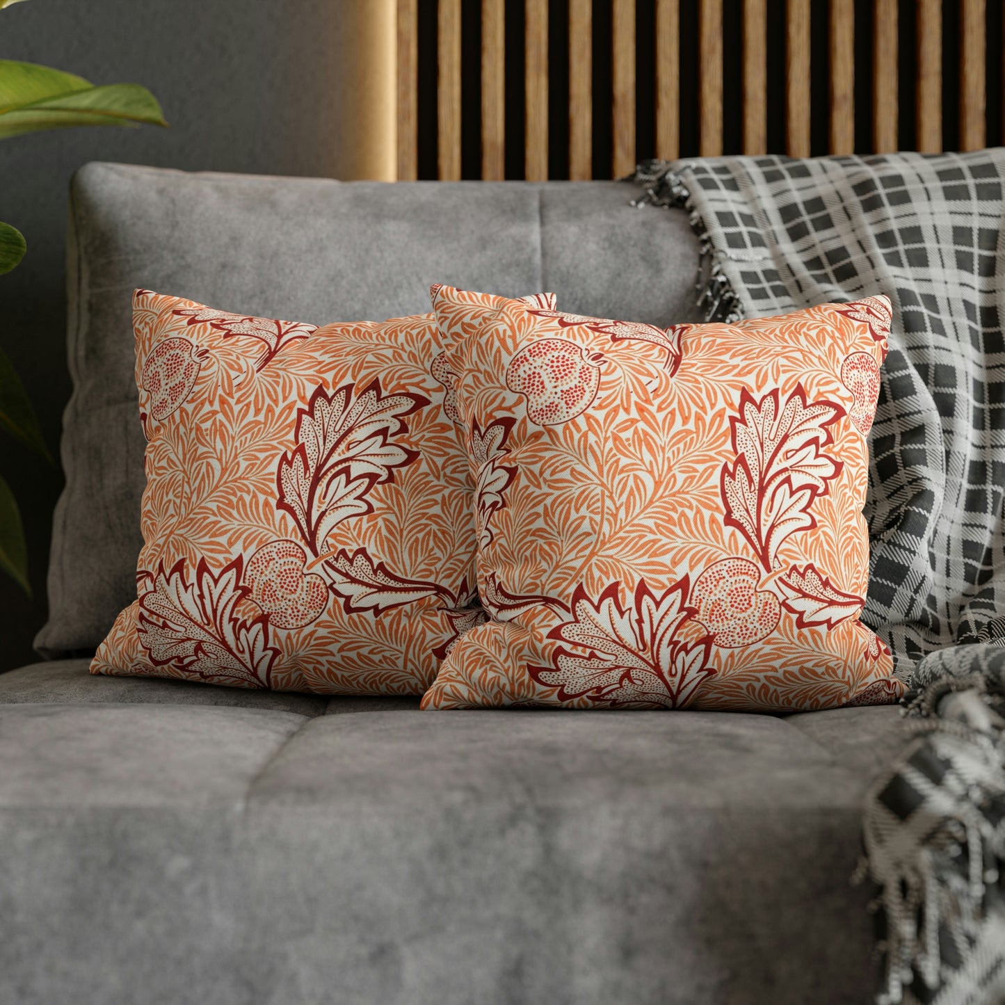 Cushion Cover inspired by William Morris - Apple Collection