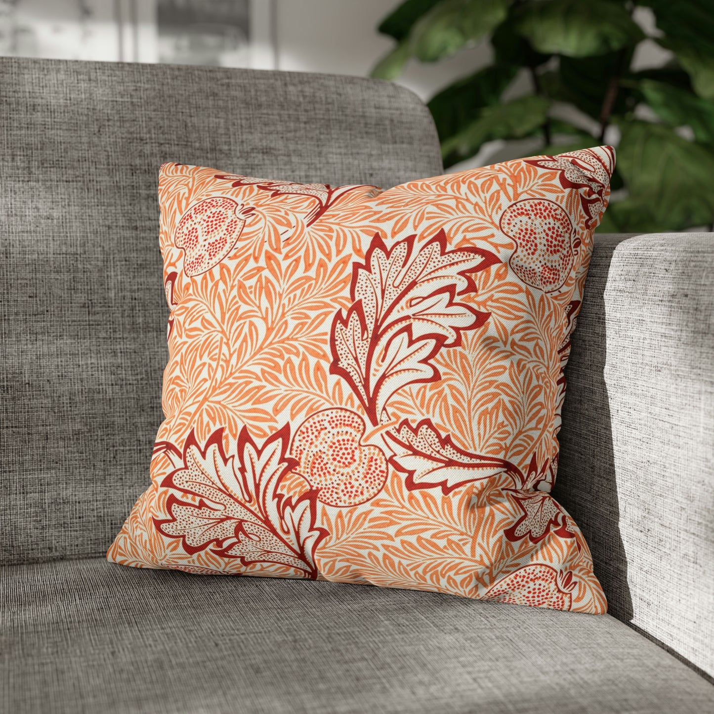 Cushion Cover inspired by William Morris - Apple Collection
