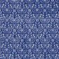 Cushion Cover in a floral blue and white pattern by William Morris & Co called Eyebright Collection